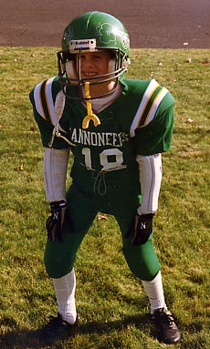 Justin when he was a Cannoneer